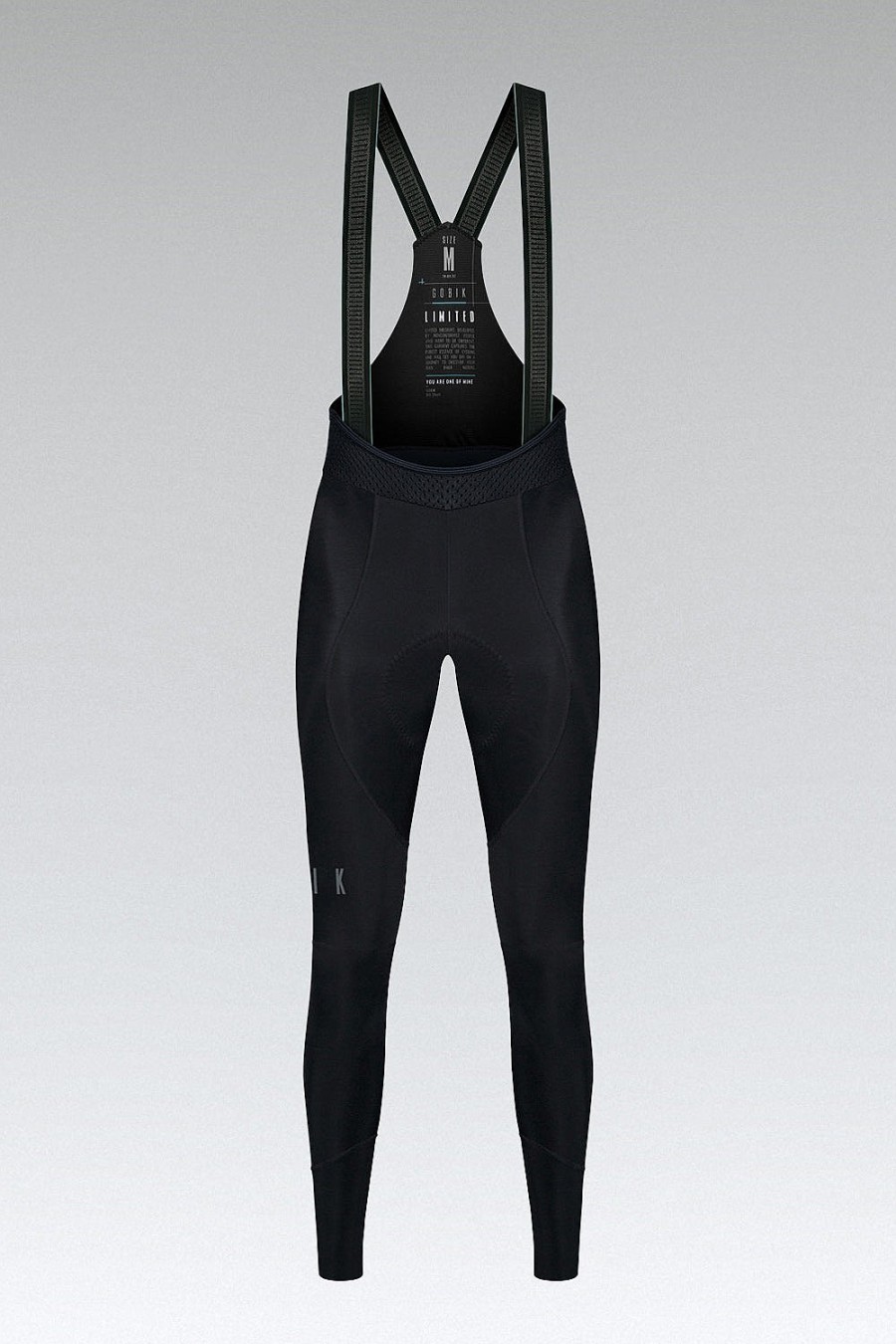 Wholesale Limited 5.0 Black Bib Tights